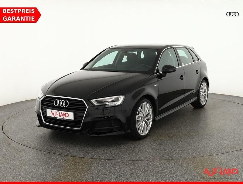 Schwarz Gebraucht 2017 Audi A3 S-Line Limousine | 18.990 € (Fairer Preis) - Bild 1/4