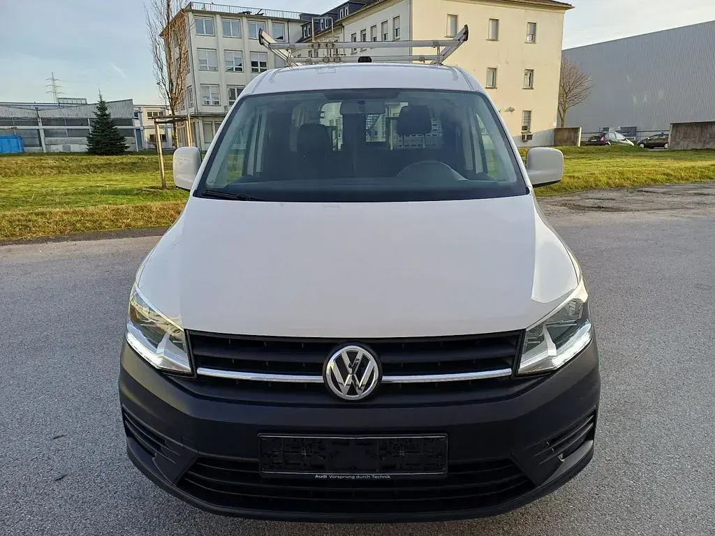Gebraucht VW Caddy 122 PS (89 kW) 2020 Weiß Van / Kleinbus