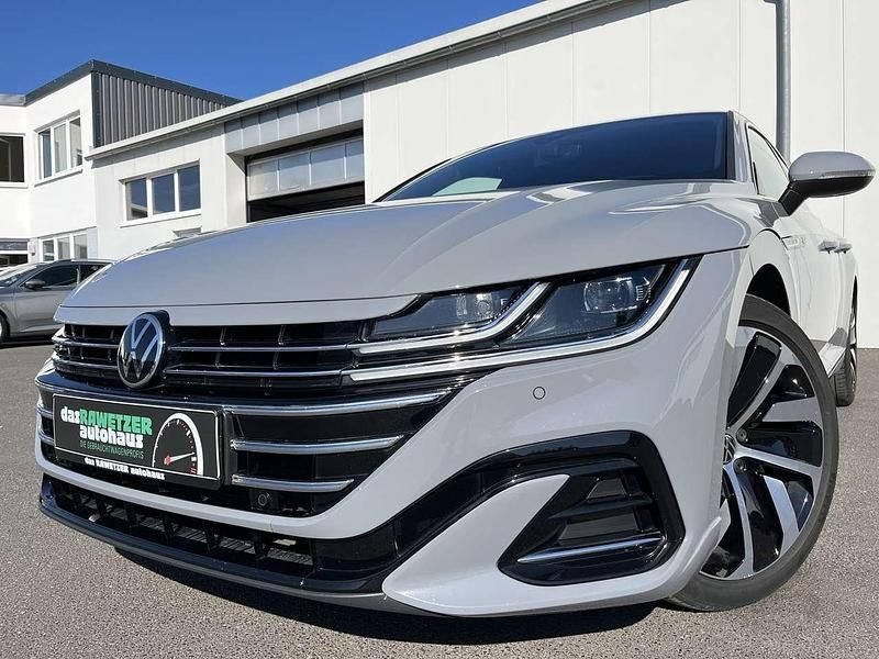 Mondsteingrau Gebraucht 2022 VW Arteon R-line Kombi | 31.860 € (Fairer Preis) - Bild 1/4