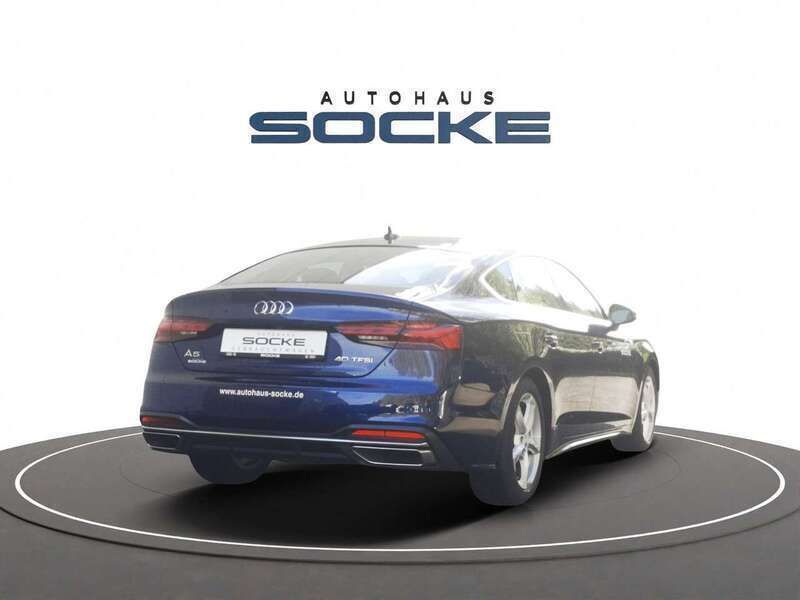 Gebraucht Audi A5 Sportback Advanced 204 PS (150 kW) 2021 Blau Kleinwagen