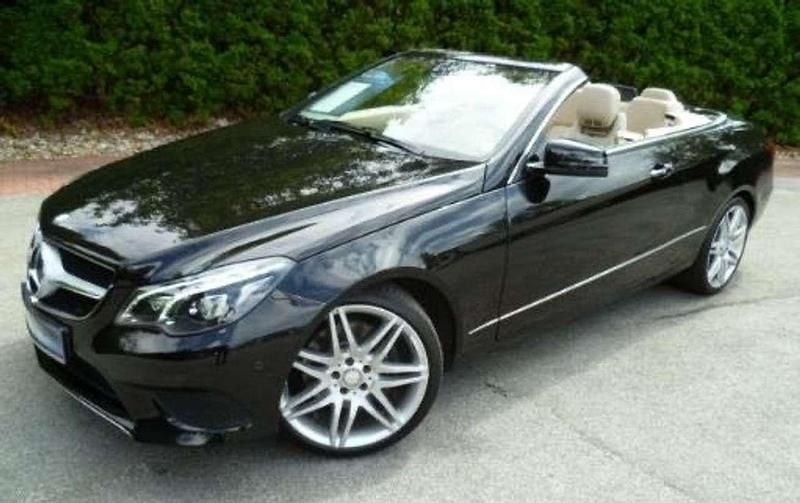 Second-hand Mercedes E350 252 CP (185 kW) 2013 Negru Cabrio
