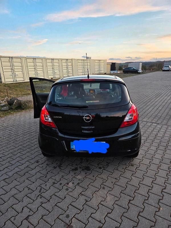Gebraucht Opel Corsa 90 PS (66 kW) 2007 Schwarz Kleinwagen