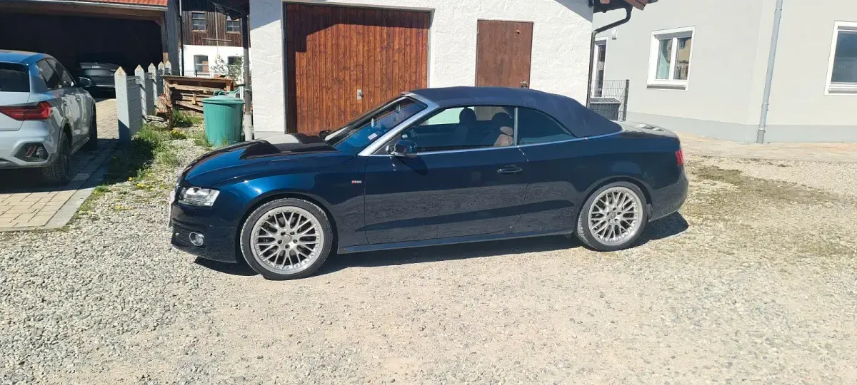 Używany Audi A5 Cabriolet S-Line 211 KM (155 kW) 2009 Niebieski Kabriolet