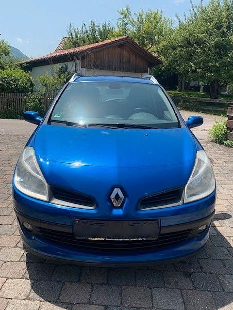 Gebraucht Renault Clio GrandTour Dynamique 101 PS (74 kW) 2009 Blau Kombi