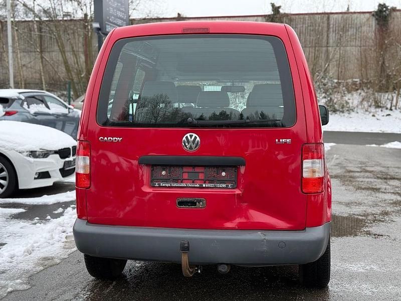 Gebraucht VW Caddy Life 80 PS (58 kW) 2009 Rot Van / Kleinbus