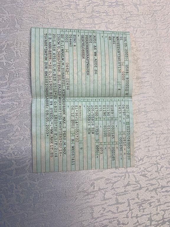 Schwarz Gebraucht 2003 Audi A6 Kombi | 1.500 € (Etwas zu teuer) - Bild 1/4