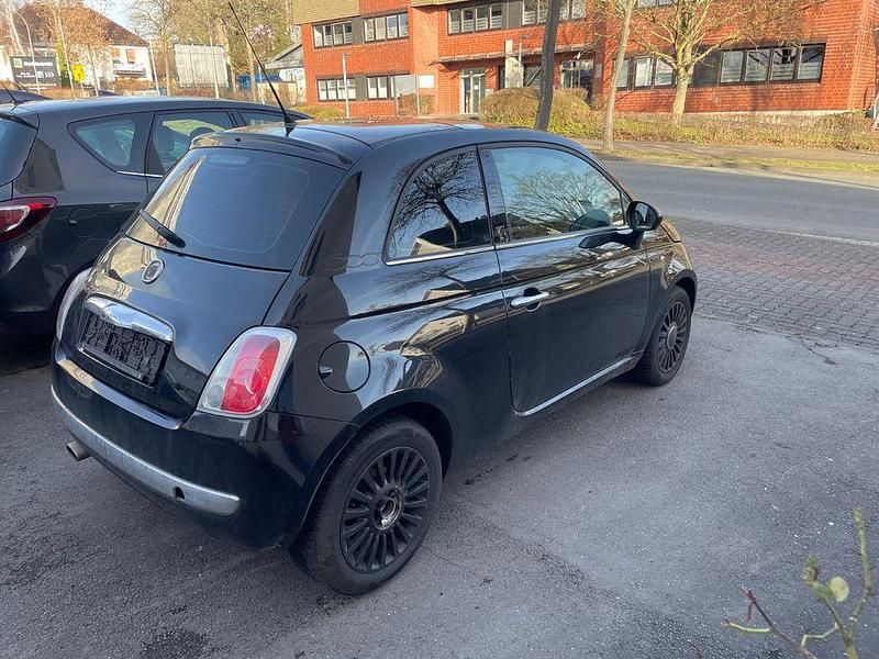 Gebraucht Fiat 500 Lounge 101 PS (74 kW) 2009 Schwarz Kleinwagen
