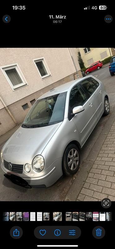 Silber Gebraucht 2004 VW Polo Kleinwagen | 380 € (Superpreis) - Bild 1/2