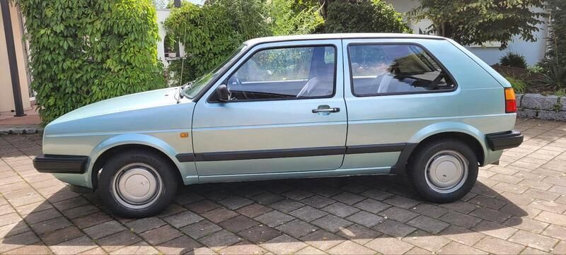 Blau Gebraucht 1990 VW Golf II Limousine | 4.500 € - Bild 1/4