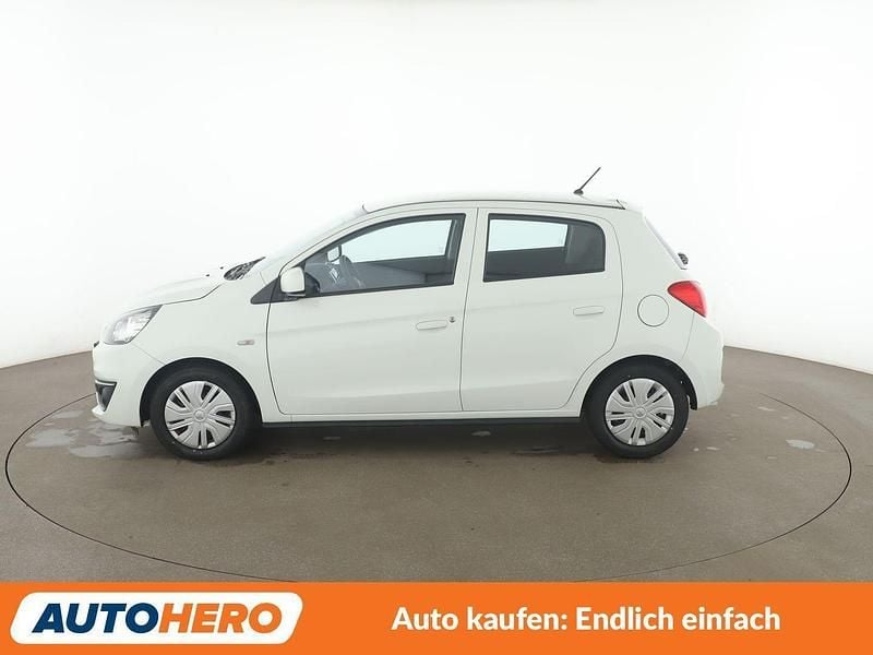 Gebraucht Mitsubishi Space Star Basis 71 PS (52 kW) 2019 Weiß Limousine