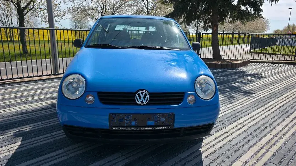 Gebraucht VW Lupo Basis 50 PS (36 kW) 1999 Blau Kleinwagen