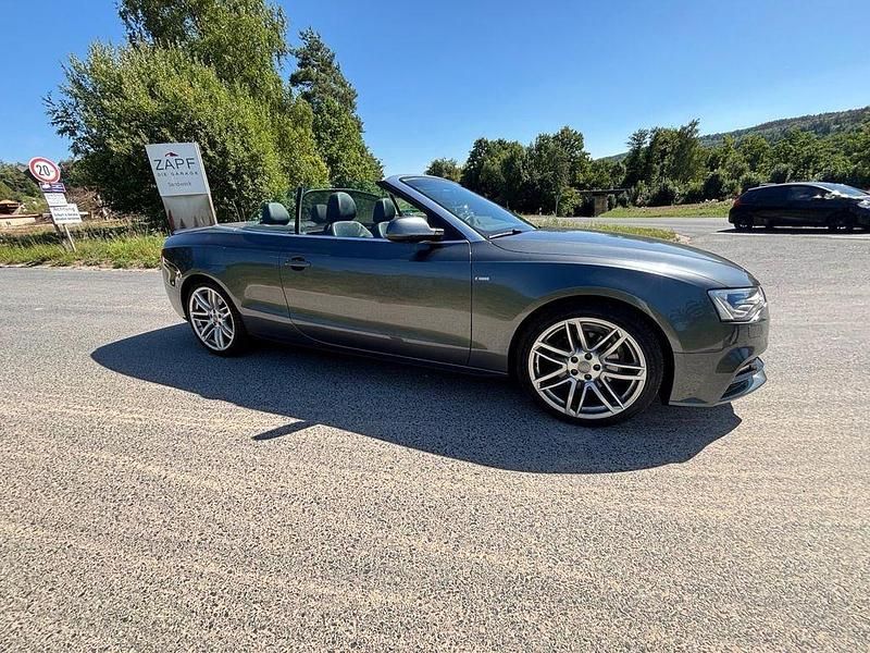 Grau Gebraucht 2016 Audi A5 Cabriolet S-Line Cabrio | 21.000 € (Fairer Preis) - Bild 1/4