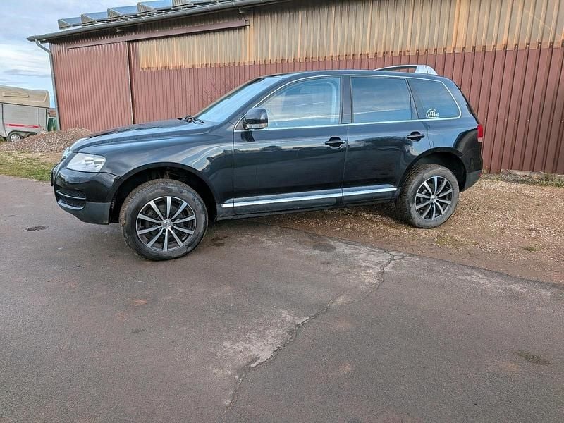 Schwarz Gebraucht 2005 VW Touareg SUV | 7.500 € - Bild 1/4