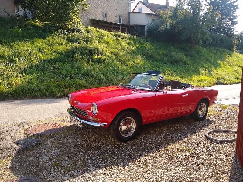 Rot Gebraucht 1967 Fiat 124 Spider Sport Cabrio | 14.500 € - Bild 1/3