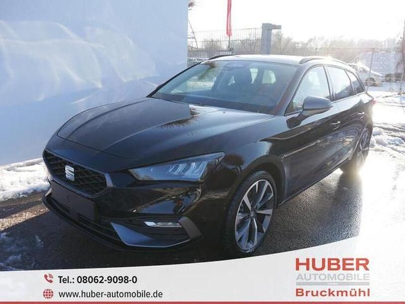 Neu Seat Leon FR 150 PS (110 kW) 2025 Midnight schwarz meta... Kombi
