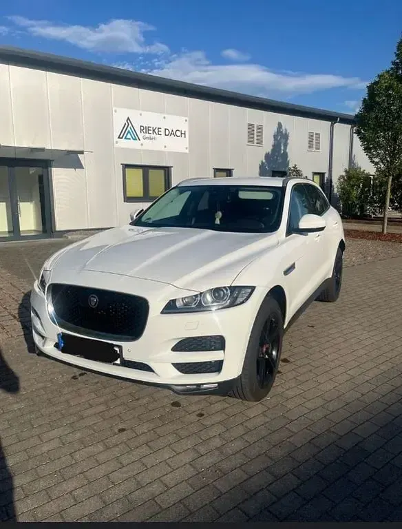Gebraucht Jaguar F-Pace Portfolio 300 PS (220 kW) 2017 Weiß SUV