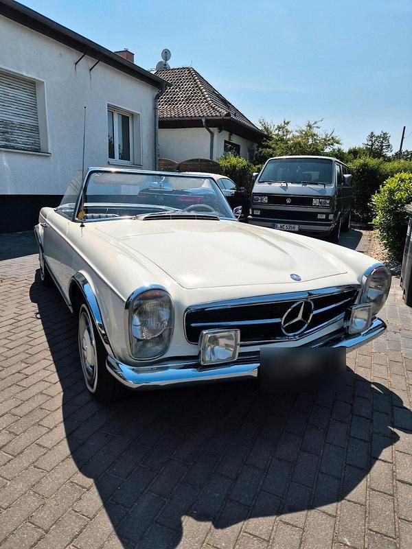 Gebraucht Mercedes SL280 150 PS (110 kW) 1966 Weiß Cabrio