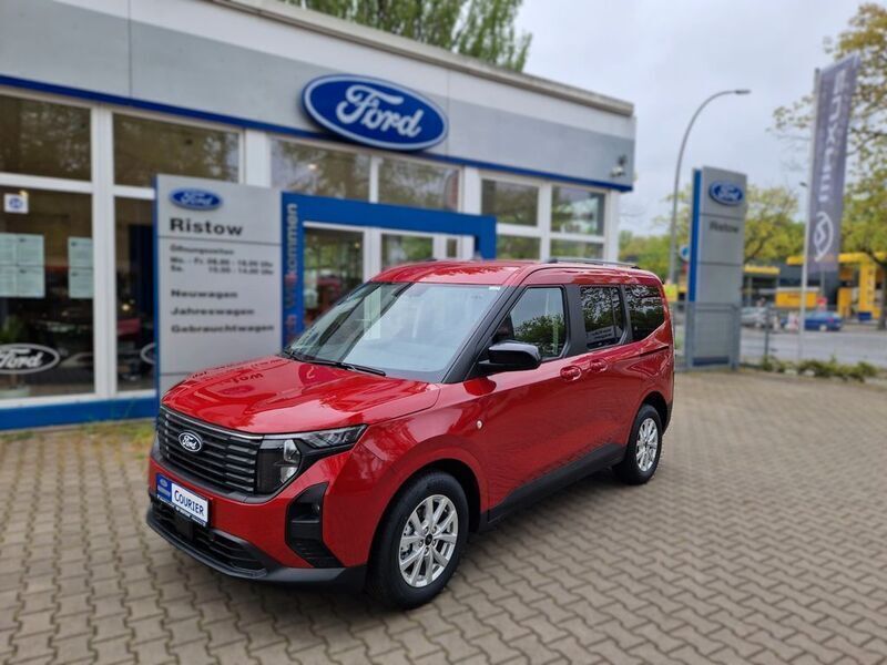 Rot Neu 2025 Ford Tourneo Courier Titanium Van / Kleinbus | 28.980 € (Fairer Preis) - Bild 1/4