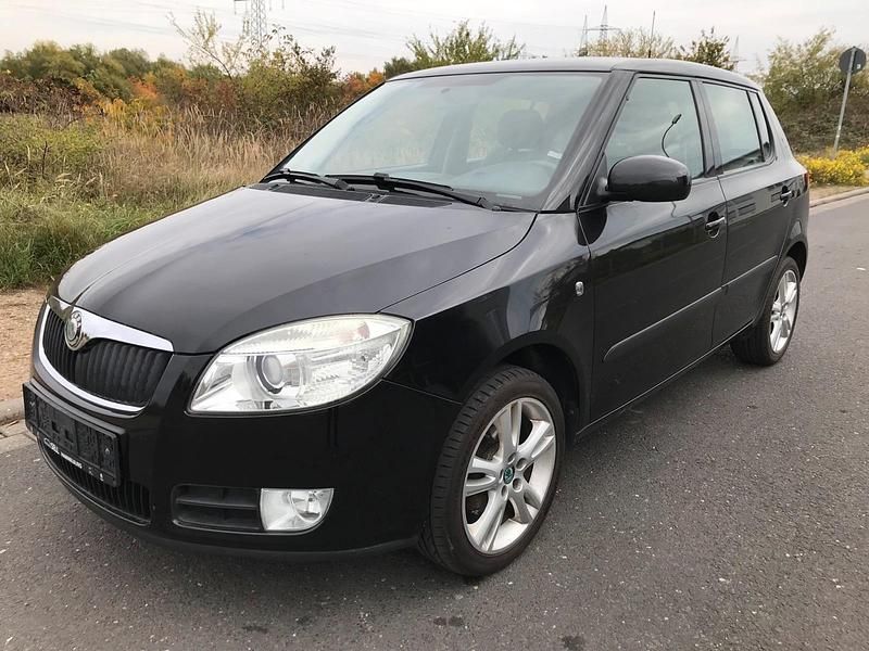 Gebraucht Skoda Fabia 75 PS (55 kW) 2008 Schwarz Kleinwagen