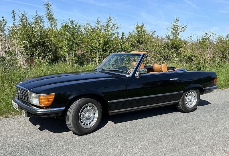 Schwarz Gebraucht 1973 Mercedes SL450 Cabrio | 22.900 € - Bild 1/4