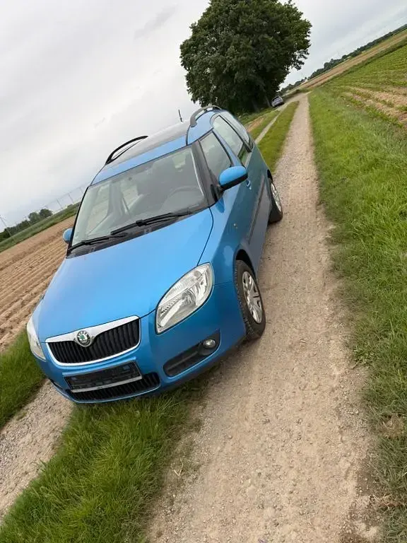 Gebraucht Skoda Roomster 69 PS (50 kW) 2007 Blau Van / Kleinbus