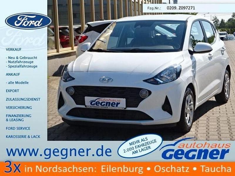 Weiß Gebraucht 2021 Hyundai i10 Select Kleinwagen | 8.840 € (Guter Preis) - Bild 1/4