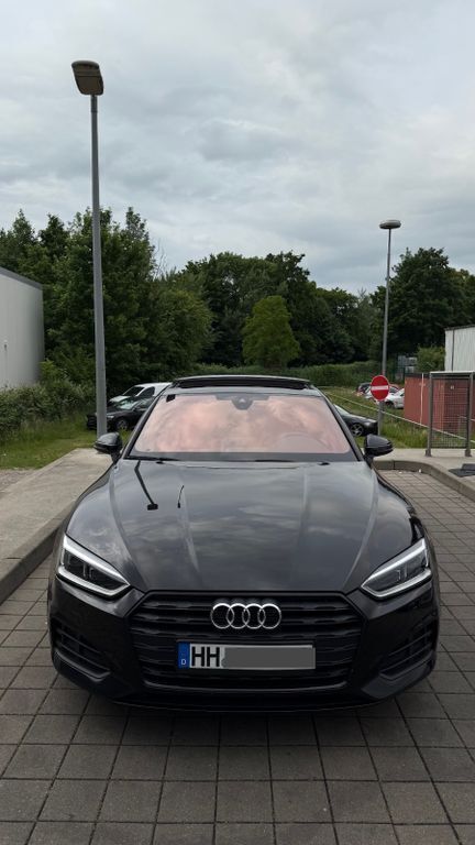Schwarz Gebraucht 2017 Audi A5 Sportback Ambiente Limousine | 22.700 € (Fairer Preis) - Bild 1/4