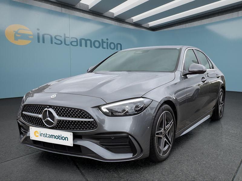 Grau Gebraucht 2024 Mercedes C220 Limousine | 40.599 € (Fairer Preis) - Bild 1/4
