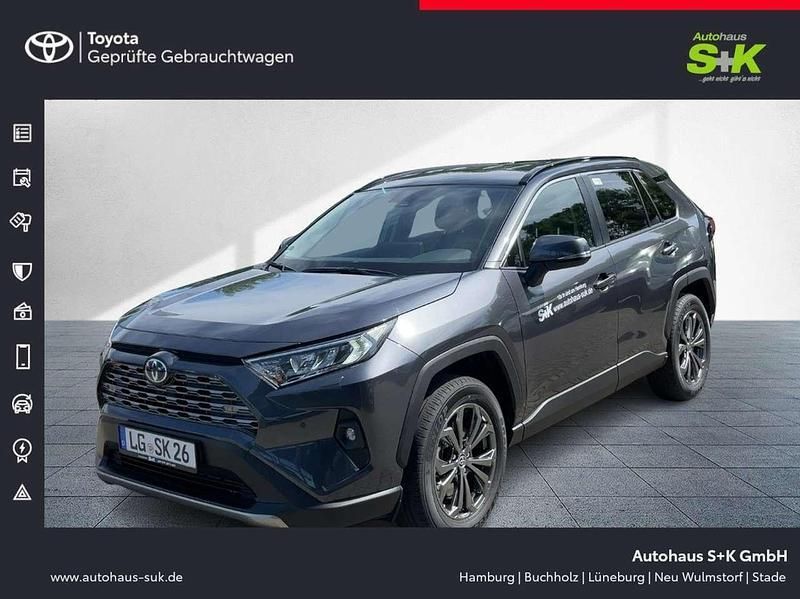 Marlingrau metallic (grau) Gebraucht 2025 Toyota RAV4 Hybrid SUV | 44.480 € (Fairer Preis) - Bild 1/4