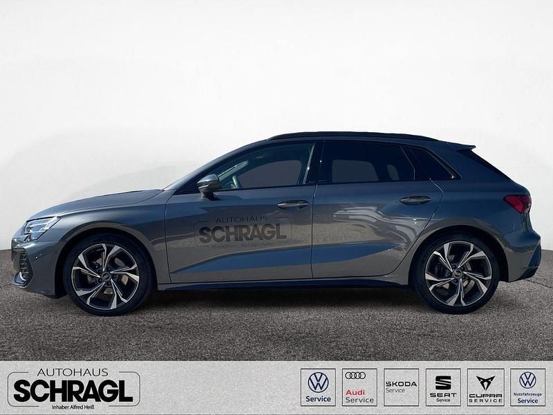 Używany Audi A3 S-Line 150 KM (110 kW) 2024 Szary Sedan/Limuzyna