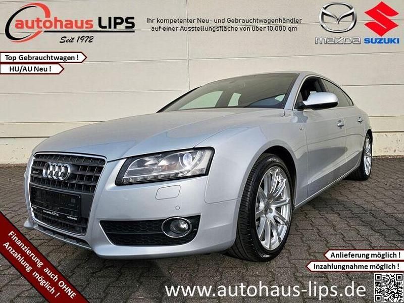 Gebraucht Audi A5 Sportback Basis 211 PS (155 kW) 2010 Eissilber metallic Kleinwagen