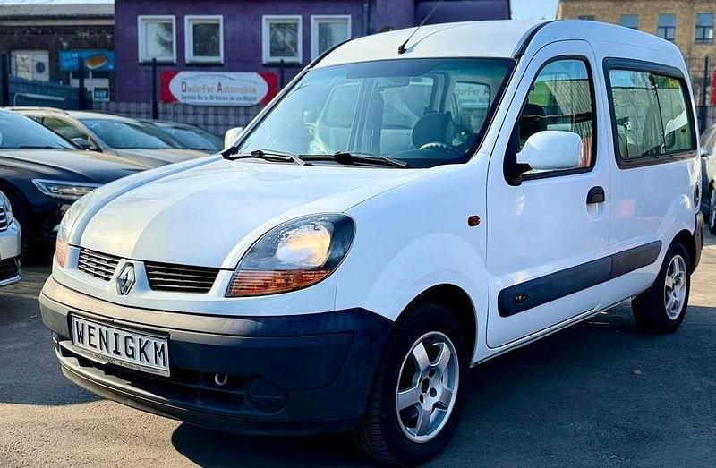 Gebraucht Renault Kangoo 75 PS (55 kW) 2005 Weiß Van / Kleinbus