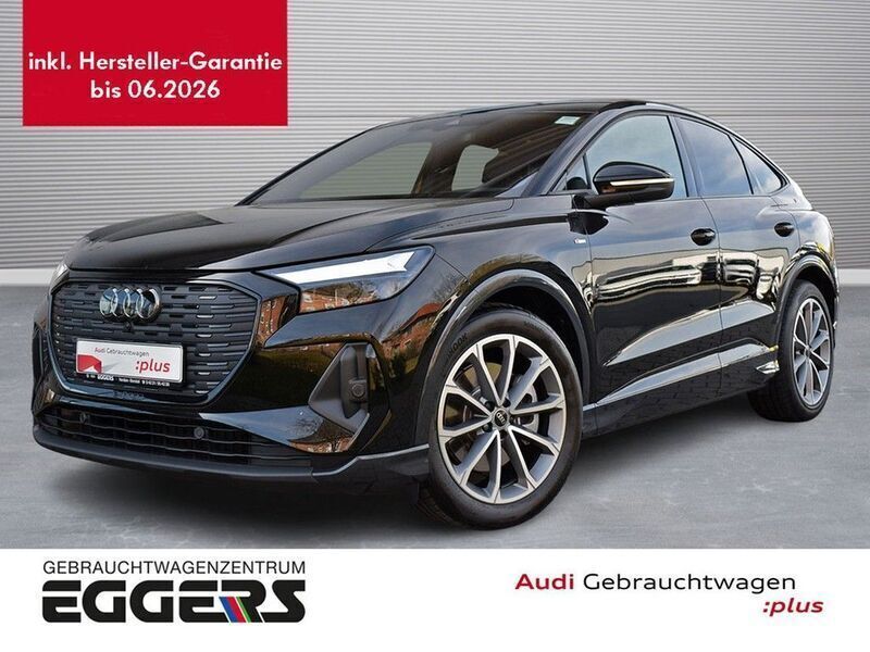 Schwarz Gebraucht 2024 Audi Q4 Sportback e-tron S-Line SUV | 54.780 € (Guter Preis) - Bild 1/4