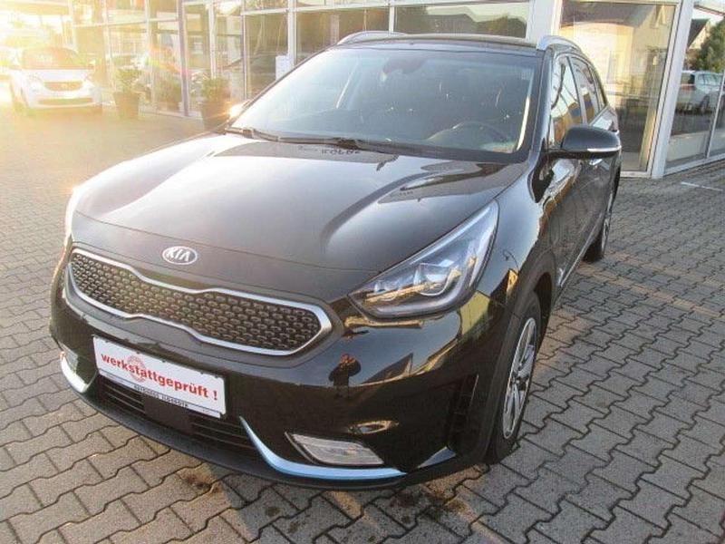 (abp) auroraschwarz met. Gebraucht 2018 Kia Niro Vision SUV | 15.500 € (Fairer Preis) - Bild 1/4
