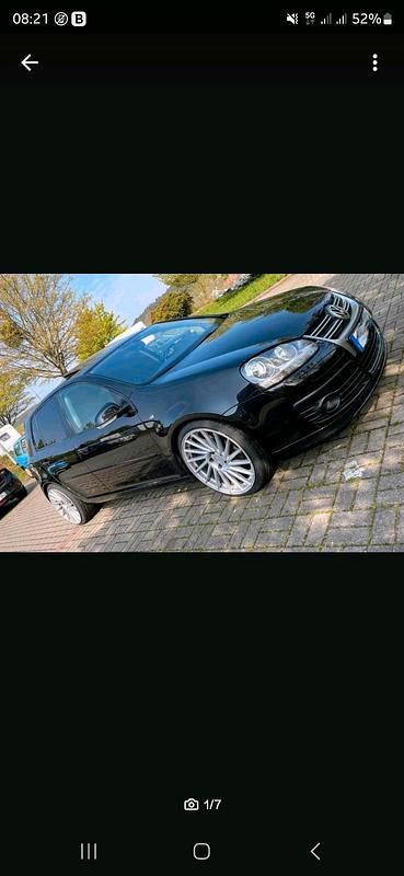 Schwarz Gebraucht 2008 VW Golf V Highline Limousine | 3.699 € (Fairer Preis) - Bild 1/4