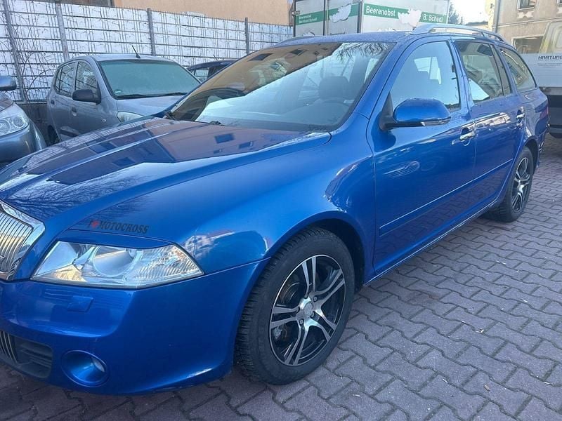 Blau Gebraucht 2008 Skoda Octavia RS Kombi | 3.700 € (Guter Preis) - Bild 1/4