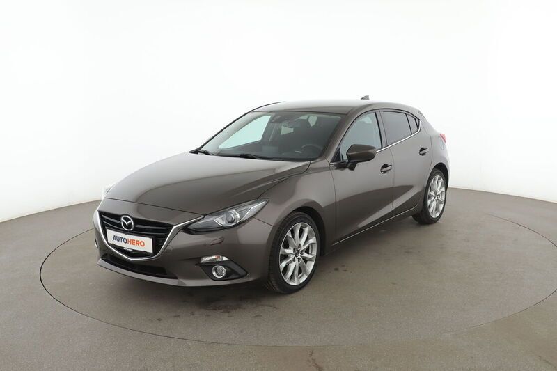 Braun Gebraucht 2016 Mazda 3 Sports-Line Limousine | 12.720 € (Fairer Preis) - Bild 1/4