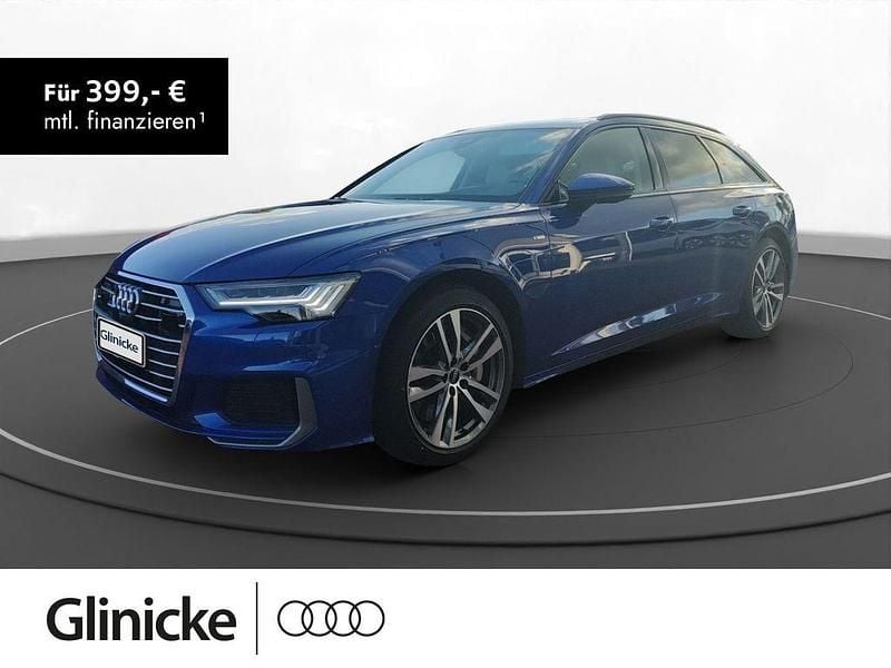 Ultrablau metallic Gebraucht 2022 Audi A6 S-Line Kombi | 45.780 € (Teuer) - Bild 1/3