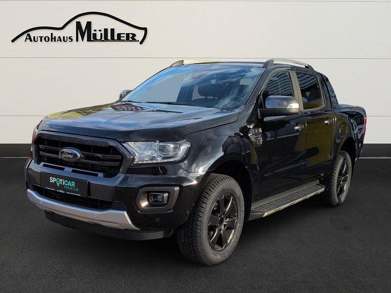 Schwarz Gebraucht 2022 Ford Ranger Wildtrack Abholung | 32.985 € (Superpreis) - Bild 1/4