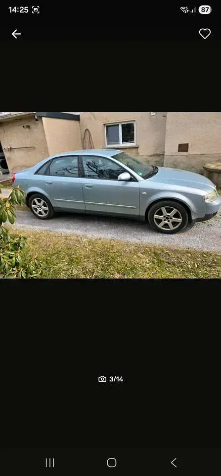 Używany Audi A4 131 KM (96 kW) 2001 Niebieski Sedan/Limuzyna