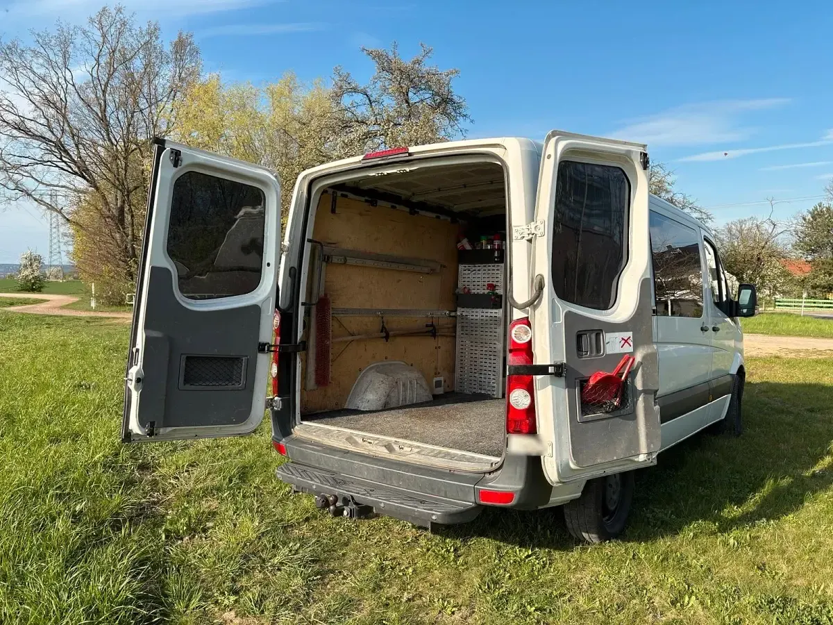 Second-hand VW Crafter 140 CP (102 kW) 2016 Alb Van