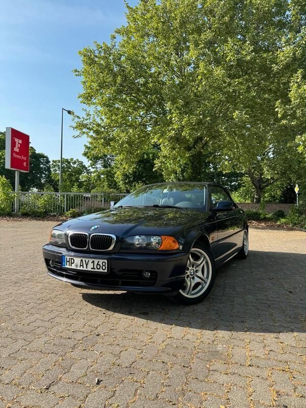 Blau Gebraucht 2003 BMW 318 Cabriolet M Sport Cabrio | 4.750 € (Superpreis) - Bild 1/4