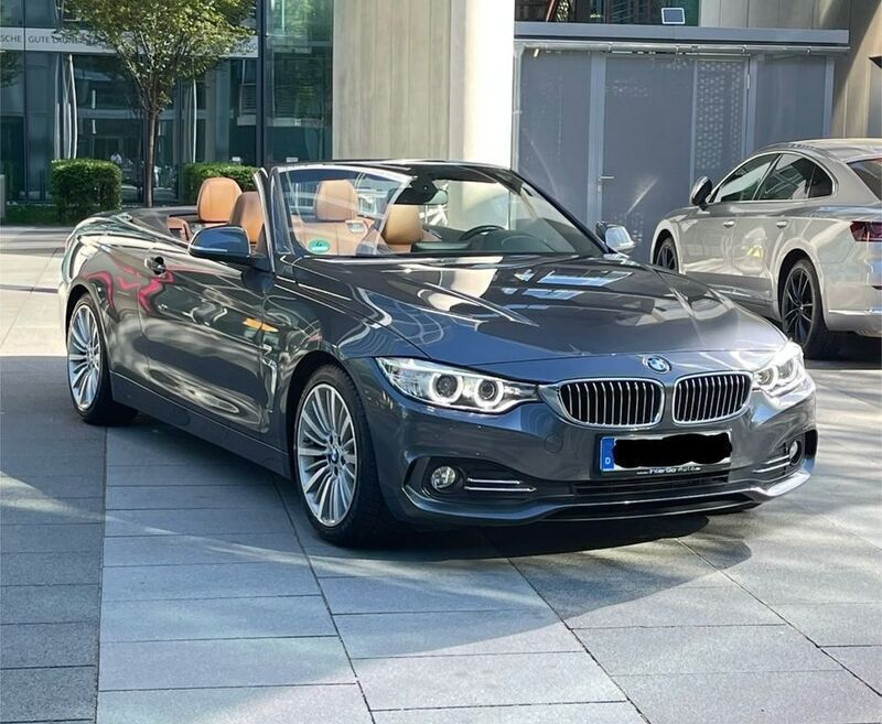 Grau Gebraucht 2014 BMW 420 Luxury Line Cabrio | 21.900 € (Etwas zu teuer) - Bild 1/4