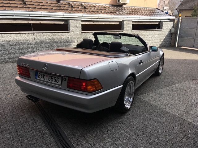Gebraucht Mercedes SL500 320 PS (235 kW) 1993 Silber Cabrio