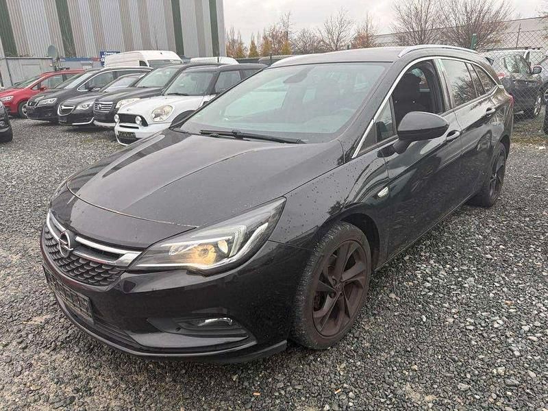 Schwarz Gebraucht 2017 Opel Astra Dynamic Kombi | 6.799 € (Superpreis) - Bild 1/4