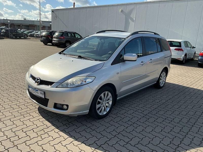 Gebraucht Mazda 5 Exclusive 110 PS (80 kW) 2007 Silber Van / Kleinbus