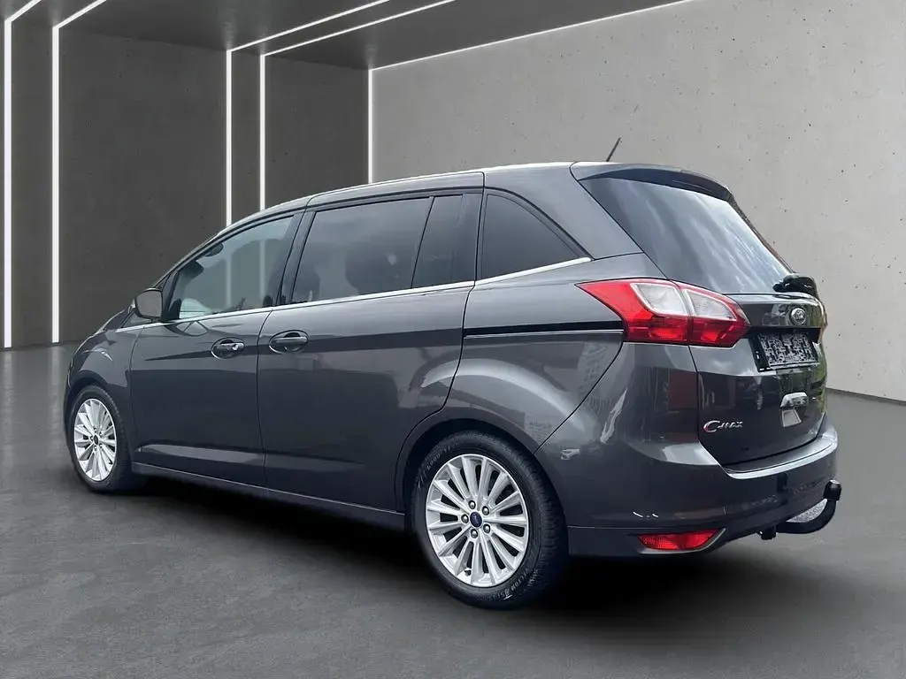Gebraucht Ford Grand C-Max Titanium 170 PS (125 kW) 2015 Grau Van / Kleinbus