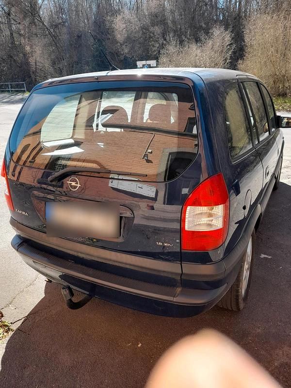 Gebraucht Opel Zafira 125 PS (91 kW) 2003 Blau Van / Kleinbus