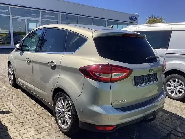 Gebraucht Ford C-MAX Titanium 125 PS (91 kW) 2018 Silber Van / Kleinbus