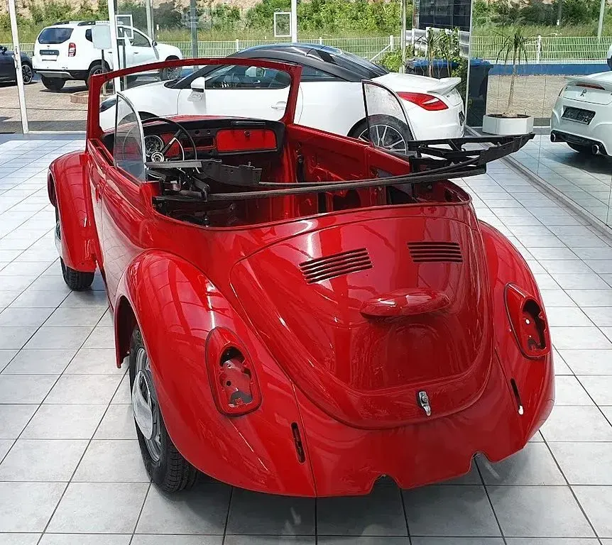 Gebraucht VW Käfer 44 PS (32 kW) 1969 Tornadorot Cabrio